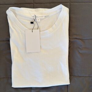 Grey Lab Los Angeles white crew tee NWT